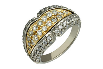 1 19/50 Carat Two Tone Diamond Ring Alain Raphael