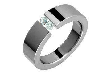 1/4 Carat Titanium Tension Set Marquise Diamond Alain Raphael