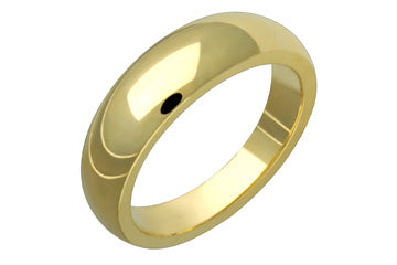 14kt Yellow Gold Tapered Wedding Band Alain Raphael