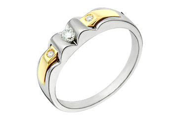 2/25 Carat Two-Tone 14kt Diamond Ring Alain Raphael