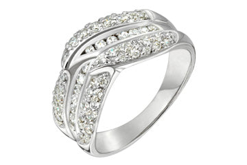 2/3 Carat White Gold 14kt Diamond Ring Alain Raphael