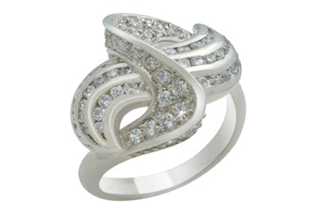 3/10 Carat White Gold 14kt Channel Set Fancy Ring Alain Raphael