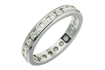 3/5 Carat Channel Set White Gold Diamond Eternity Gold Alain Raphael