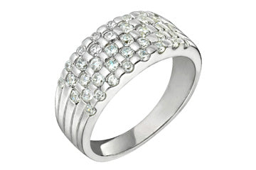 9/10 Carat White Gold 14kt Diamond Ring Alain Raphael