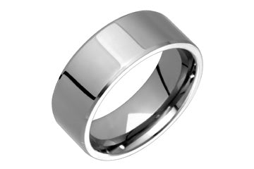 Flat Profile Titanium Ring Alain Raphael