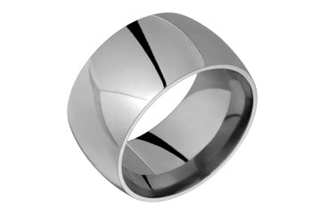 Half Round Comfort Fit Titanium Ring Alain Raphael