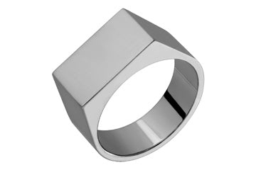 Tapered Titanium Ring Alain Raphael