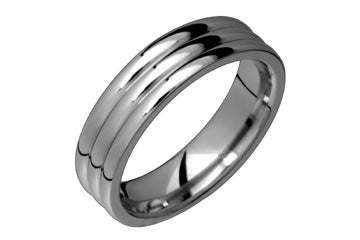 Triple Radii Titanium Ring Alain Raphael