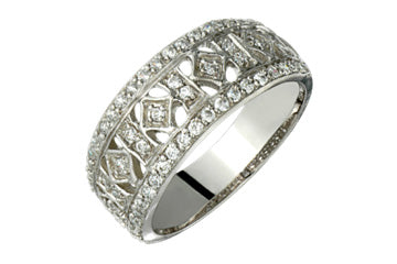 31/50 Carat White Gold Diamond Crafted Ring Alain Raphael